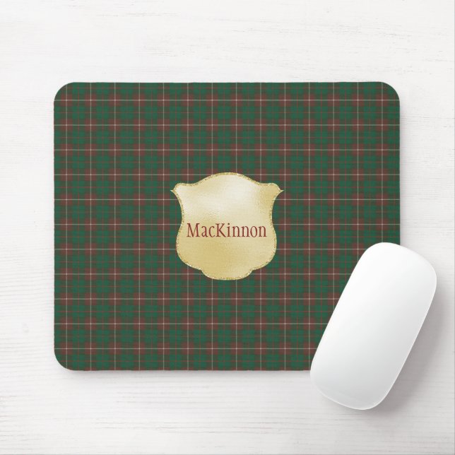 MacKinnon Jagd Antiker Original Schottischer Tarta Mousepad (Mit Mouse)