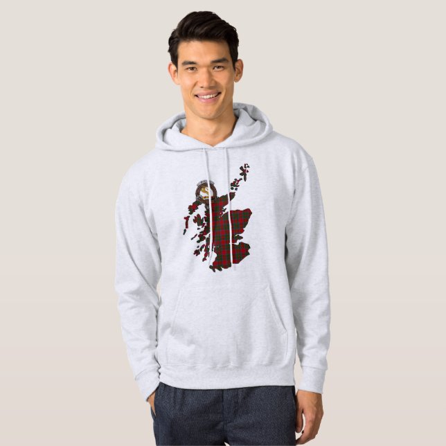 Mackintosh Clan Abzeichen Adult Hoodie (Vorne ganz)