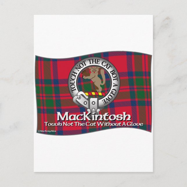 MacKintosh Clan Postkarte (Vorderseite)