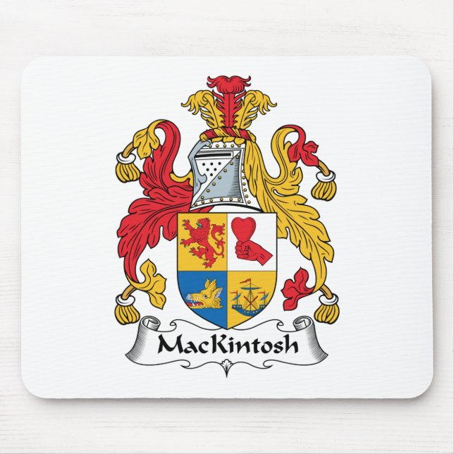 MacKintosh-Familienwappen Mousepad (Vorne)