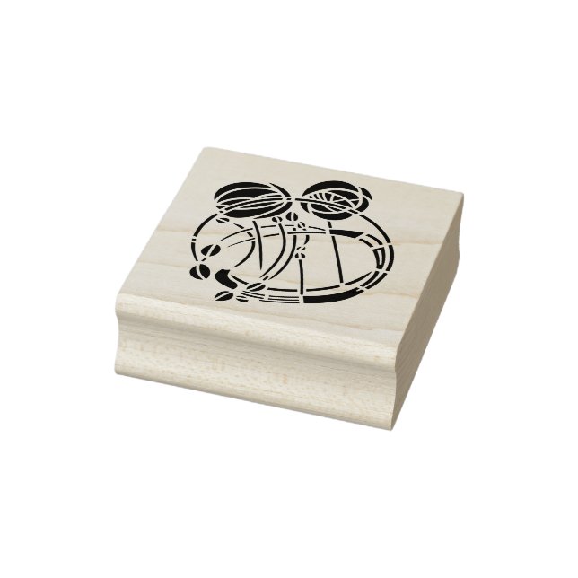 Mackintosh Glasgow Rose Gummistempel (Stempel)