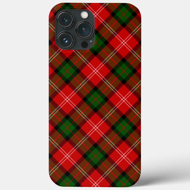 MacKintosh Tartan rot kariert Case-Mate iPhone Hülle (Rückseite)