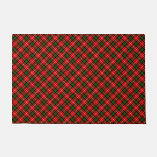 MacKintosh Tartan rot kariert Fußmatte (Vorderseite)