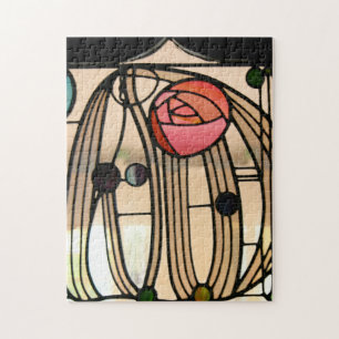 Mackintosh - The Stared Glass Window, Glasgow Puzzle