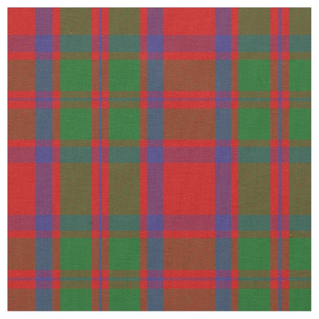 MacKintoshtartan-Druck Stoff (Nahaufnahme)