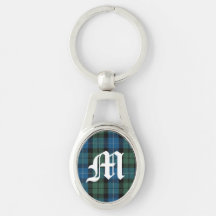 MacKirdy Clan Karierte Monogram Key Chain