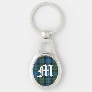 MacKirdy Clan Tartan Monogramm Schlüsselanhänger