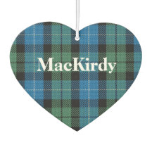 MacKirdy Tartan Kariert Air Freshener
