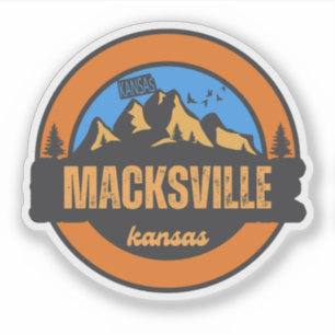 Macksville, Kansas Aufkleber