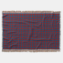 MacLachlan Clan Red und Royal Blue Tartan