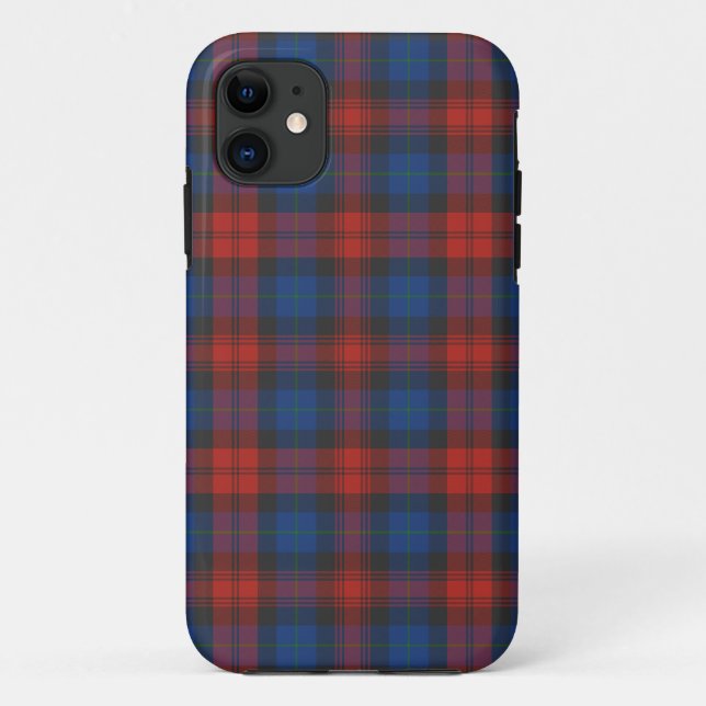 MacLachlan / McLaughlin Tartan iPhone 5 Hülle (Rückseite)
