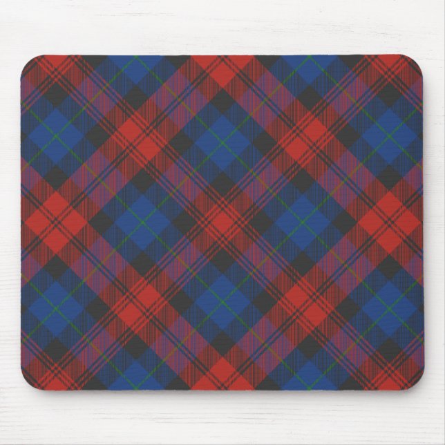 MacLachlan/McLaughlin Tartan Mousepad (Vorne)