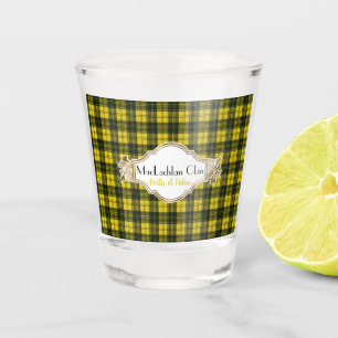 MacLachlan Original Scottish Clan Tartan Schnapsglas