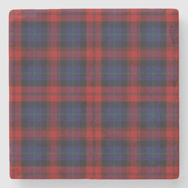 MacLachlan Tartan Steinuntersetzer (Vorderseite)