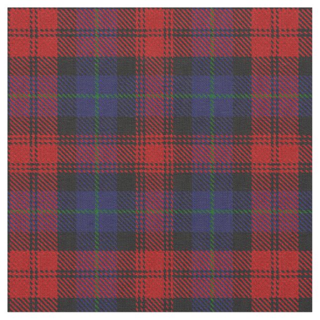 MacLachlan Tartan Stoff (Nahaufnahme)