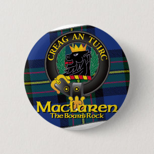 MacLaren Clan Button