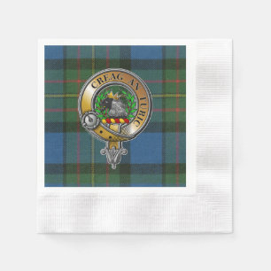 MacLaren Tartan & Abzeichen Serviette