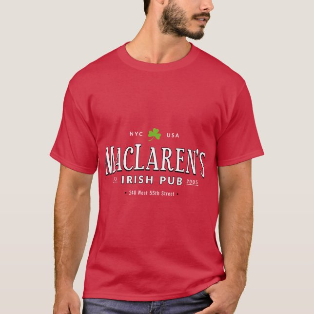 MacLarens Irish Pub Freunde T-Shirt (Vorderseite)