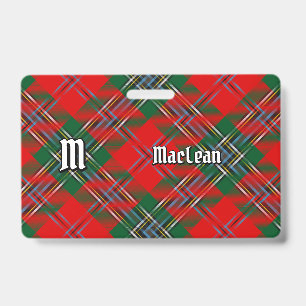 MacLean Clan Tartan Ausweis