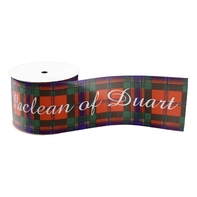 Maclean Duart karierten schottischen Tartan Ripsband (Spule)