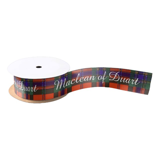 Maclean Duart karierten schottischen Tartan Satinband (Spule)