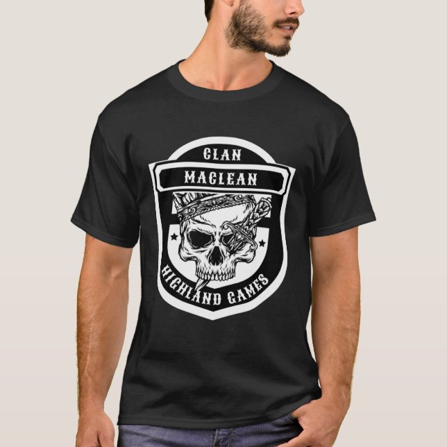 MacLean Scottish Clan Games T-Shirt (Vorderseite)