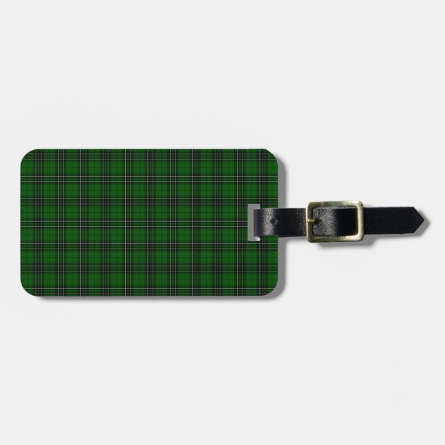 MacLean Tartan Gepäckanhänger (Vorderseite horizontal)