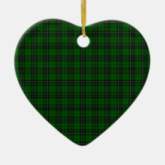 MacLean Tartan Keramik Ornament