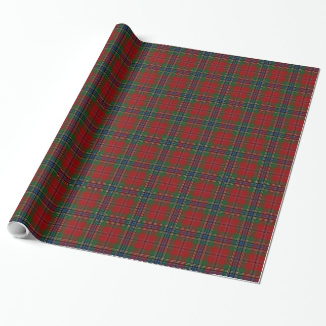 Maclean Tartan Scottish Modern MacLean von Duart Geschenkpapier (Ungerollt)