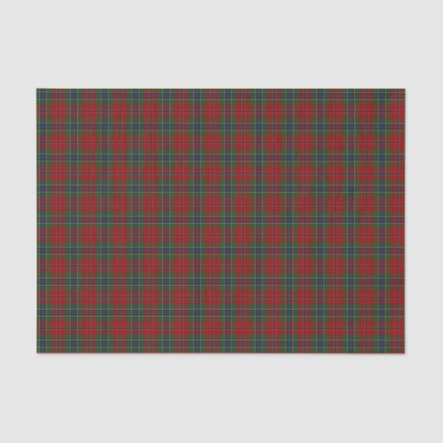 Maclean Tartan Scottish Modern MacLean von Duart Seidenpapier (Vorderseite)