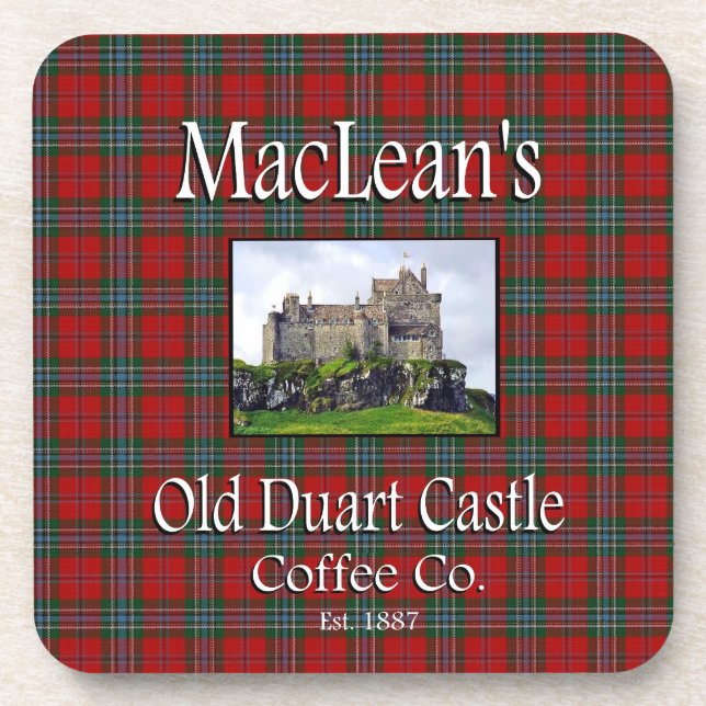 MacLean's Old Duart Castle Coffee Co. Untersetzer  (Vorderseite)