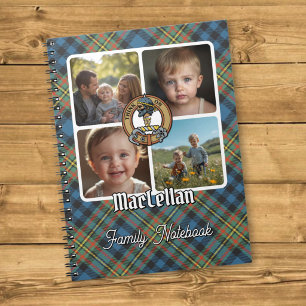 MacLellan-Familien-Fotocollage Notizblock