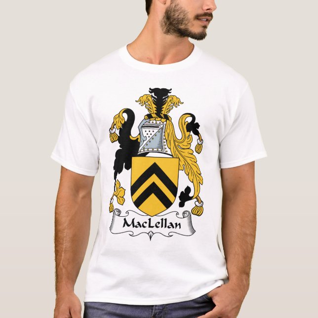 MacLellan Familienwappen T-Shirt (Vorderseite)