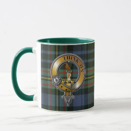 MacLellan Tartan & Abzeichen Tasse