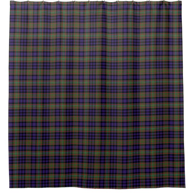 MacLellan Tartan Duschvorhang (Vorderseite)