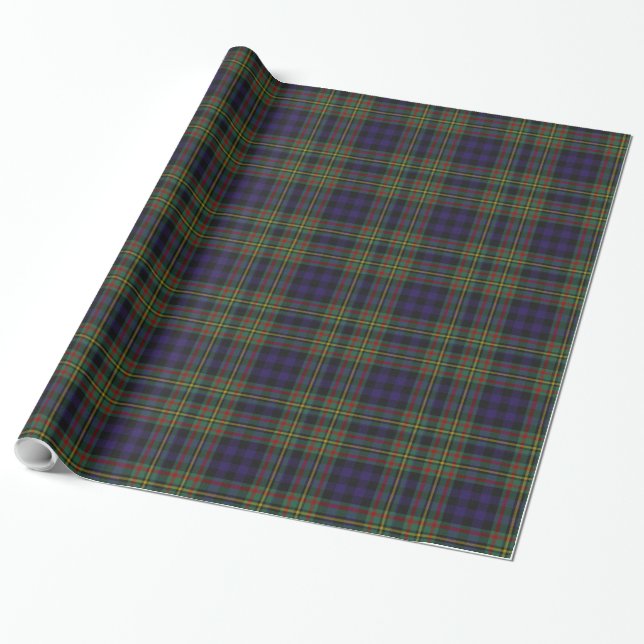 MacLellan Tartan-kariertes Verpackungs-Papier Geschenkpapier (Ungerollt)