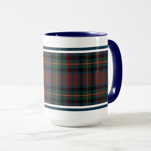 MacLennan Clan Tartan Tasse (VorderseiteRechts)