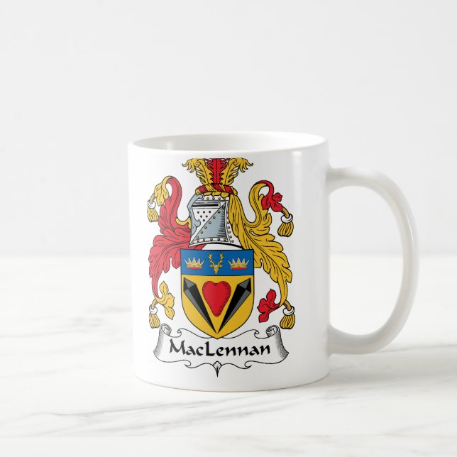 MacLennan Familienwappen Tasse (Rechts)