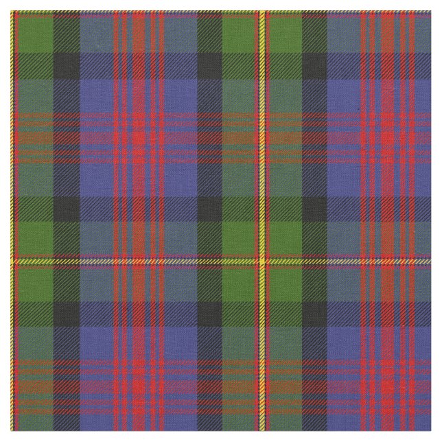 MacLennan Tartan-Druck Stoff (Nahaufnahme)