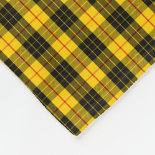 Macleod-Clan-Tartan Fleecedecke