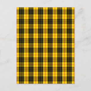 MacLeod Clan Tartan Postkarte