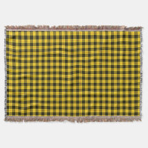 MacLeod Clan Yellow und Black Scottish Tartan