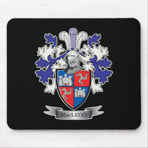 MacLeod Familienwappen-Wappen Mousepad