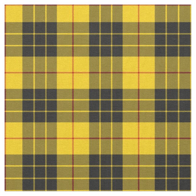 MacLeod Scottish Clan Tartan Kariertes Muster Stoff (Nahaufnahme)