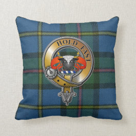 MacLeod Tartan & Abzeichen Kissen