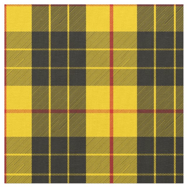 MacLeod Tartan-Druck Stoff (Nahaufnahme)