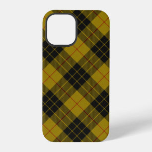 MacLeod-Tartan gelb-schwarzes Karo iPhone 12 Pro Hülle