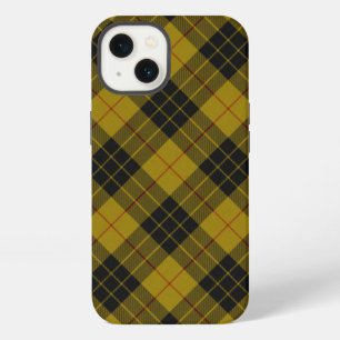 MacLeod-Tartan gelb-schwarzes Karo iPhone 13 Hülle