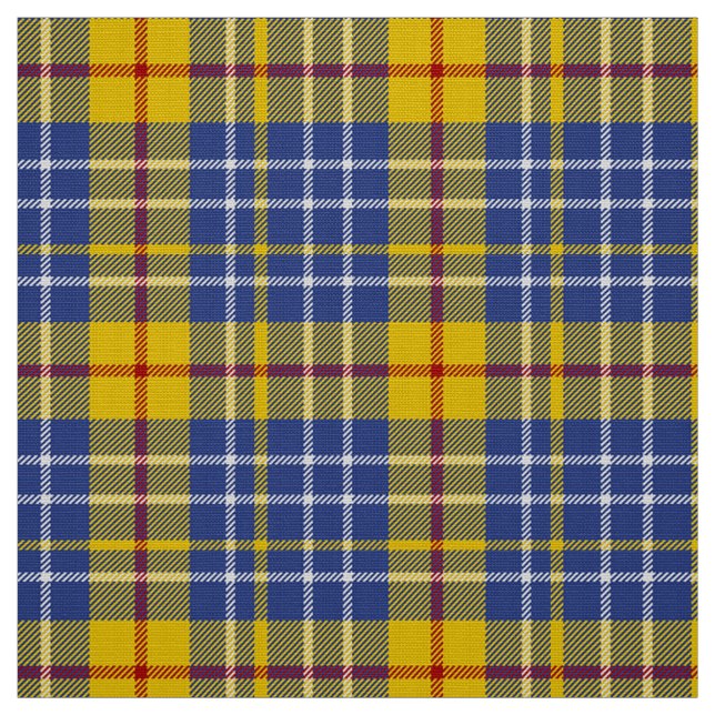 MacLeod Tartan Kariertes blaues, grünes und schwar Stoff (Muster)