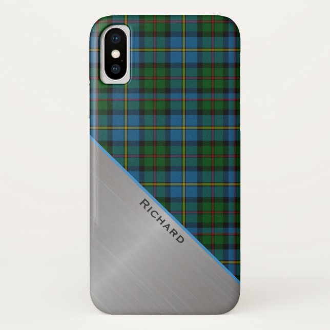 MacLeod Tartan Kariertes iPhone X Fall Case-Mate iPhone Hülle (Rückseite)